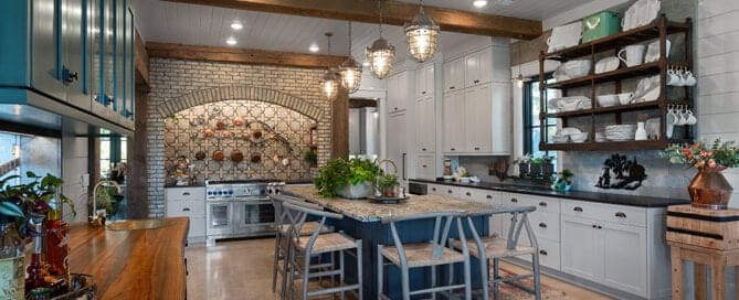 kitchen coastal interior design
